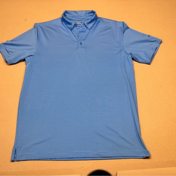 Callaway Opti Dri Blue Polo Shirt for a Classic Look - Picture 1 of 4